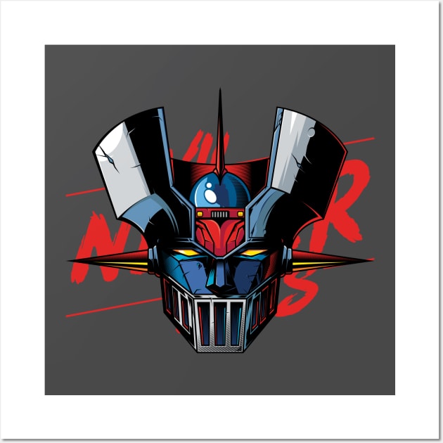 Super Classic Mechas 01 Wall Art by Evil Never Wins